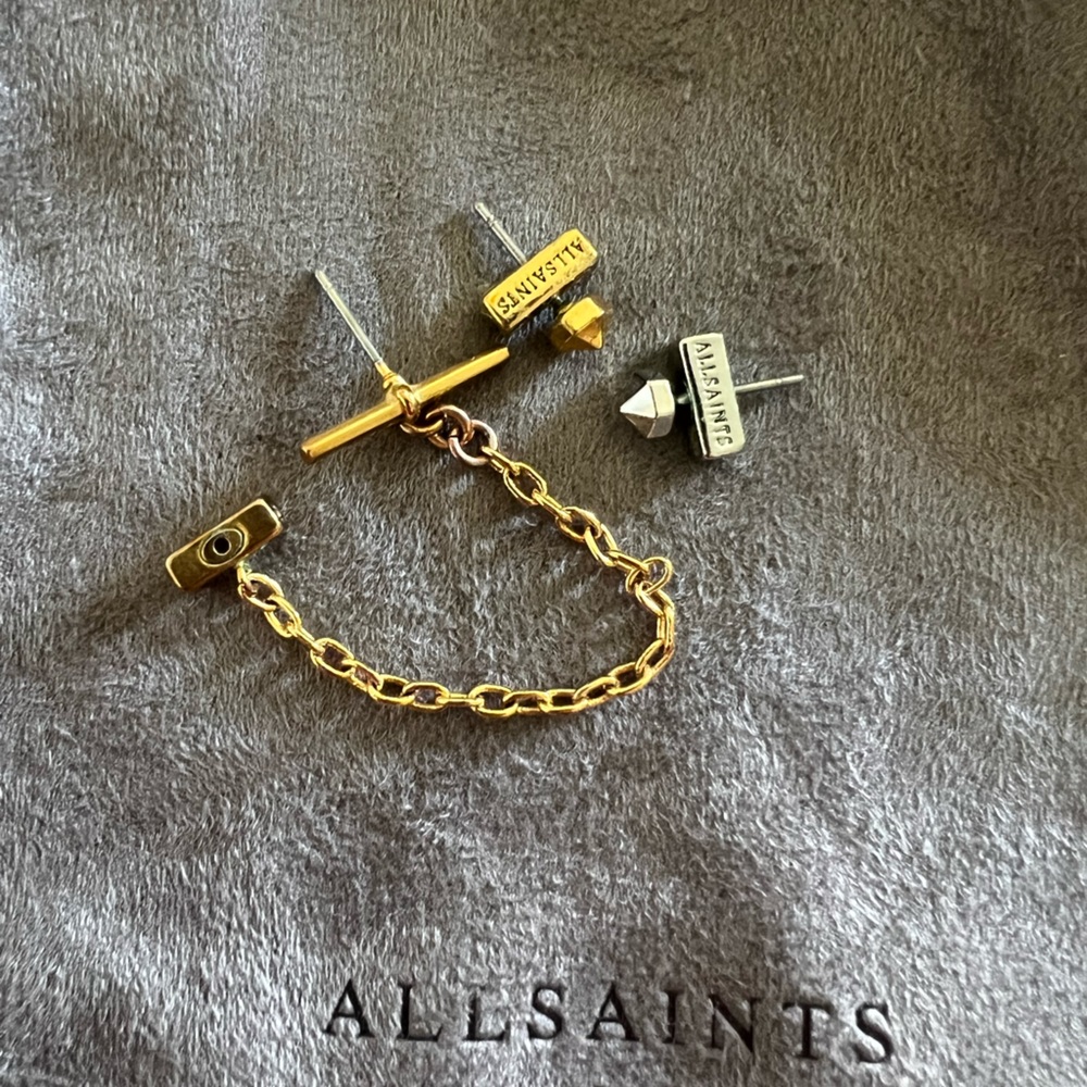 All Saints earring set